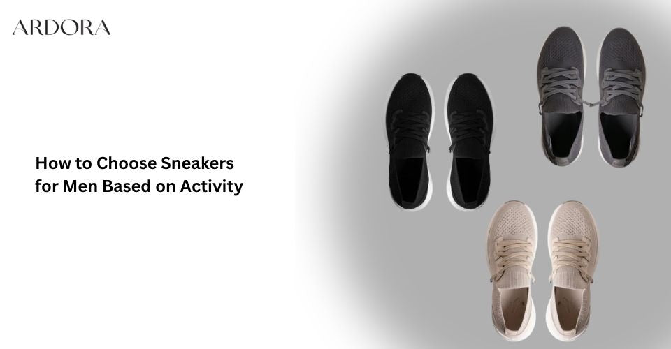 How to Choose Sneakers for Men Based on Activity