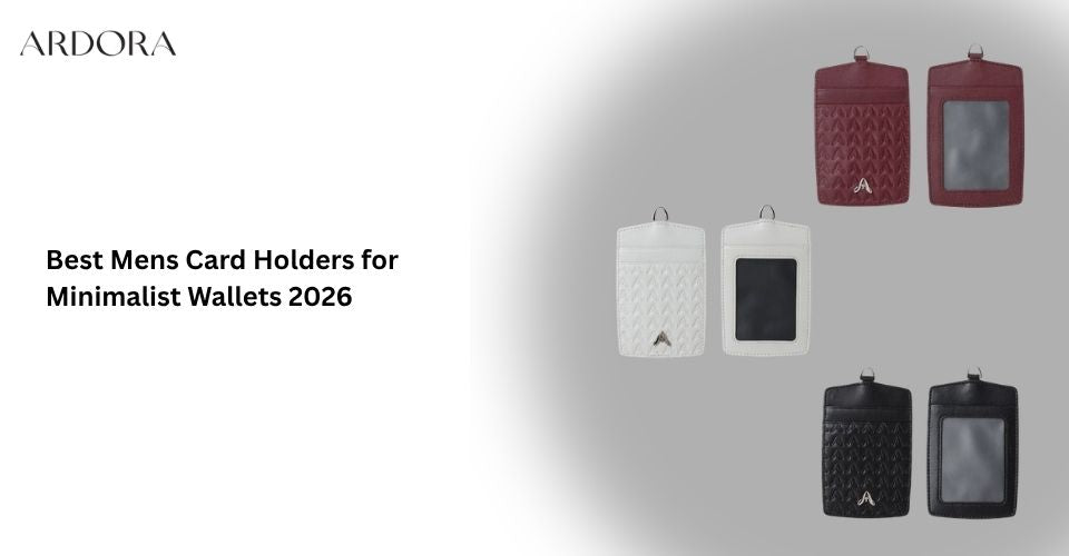 Best Mens Card Holders for Minimalist Wallets 2026