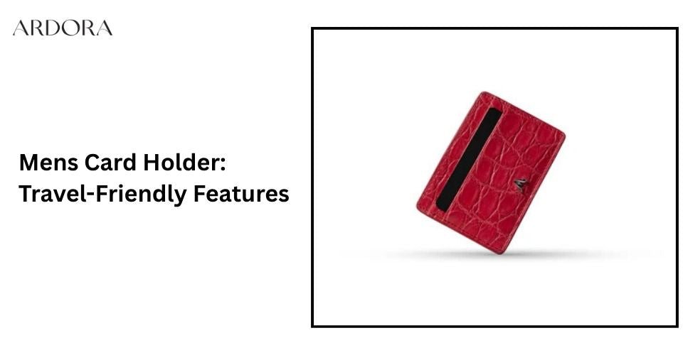 Mens Card Holder: Travel-Friendly Features